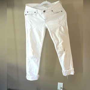 Kut by Kloth white jeans